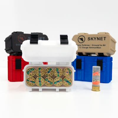 SKYNET™ Drone Defense Round | 2¾" 12GA | Single & Twin Shot | Zinc & Lead