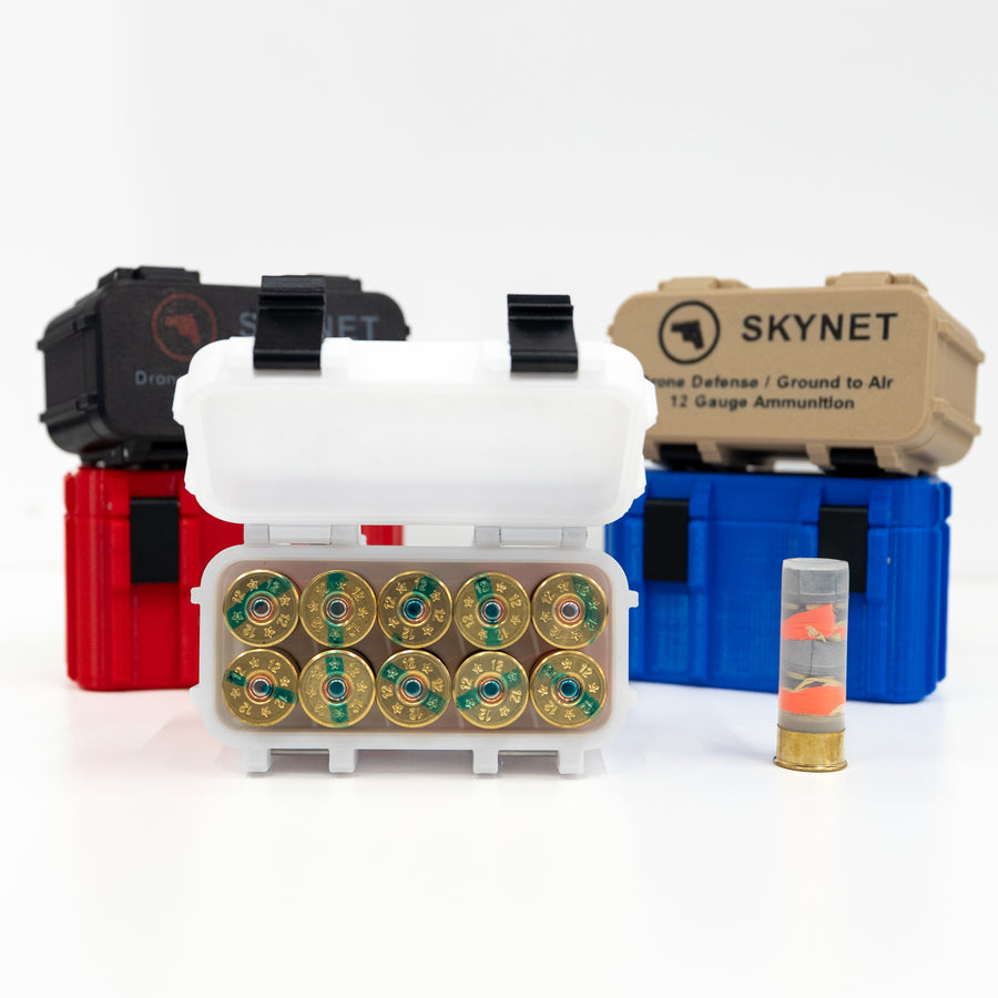 SKYNET™ Drone Defense Round | 2¾" 12GA | Single and Twin-Shot™ | Zinc and Lead