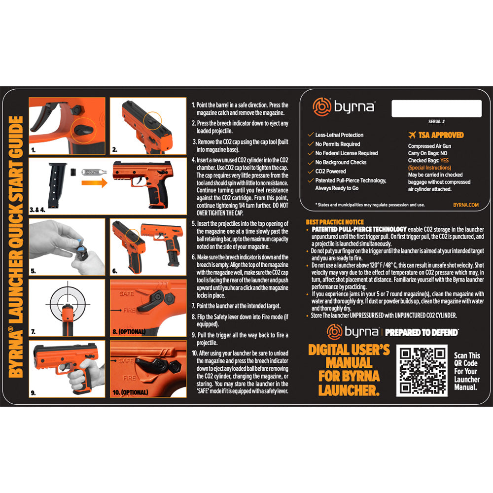 Launcher Card (Carry and Quick Start)