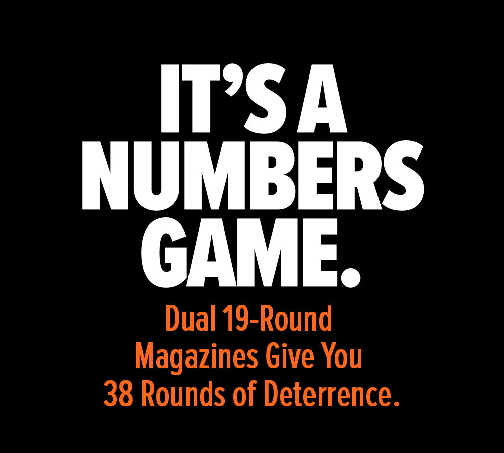 Byrna Mission 4 dual 19-round .68 caliber magazines