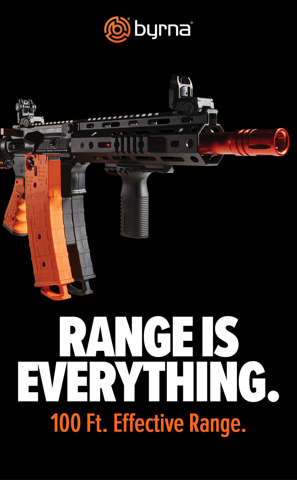 Byrna Mission 4 less-lethal launcher at the range