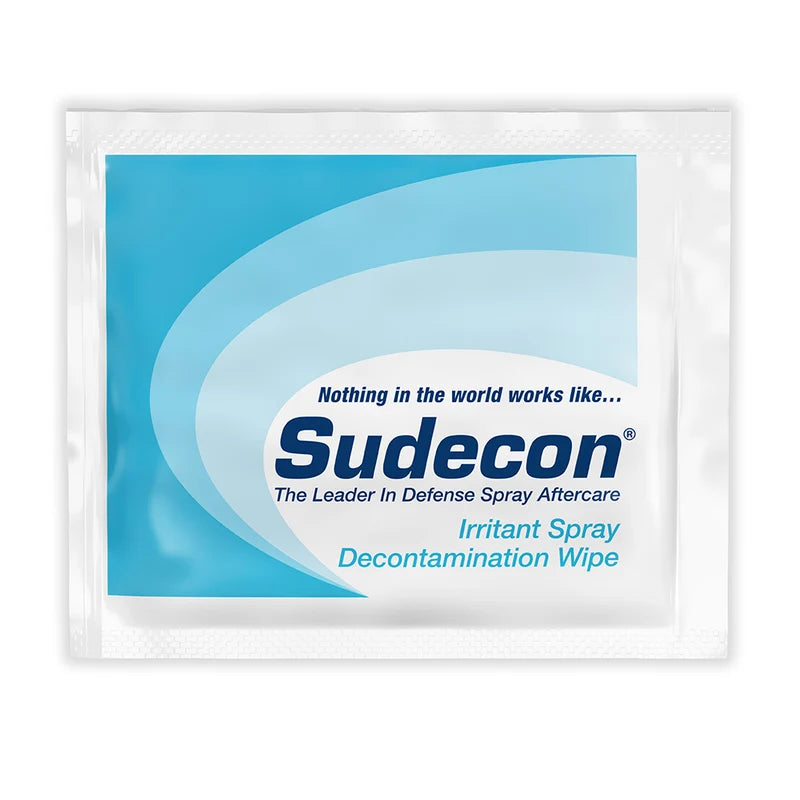 Byrna Sudecon Chemical Decontamination Wipes, 4 Pack