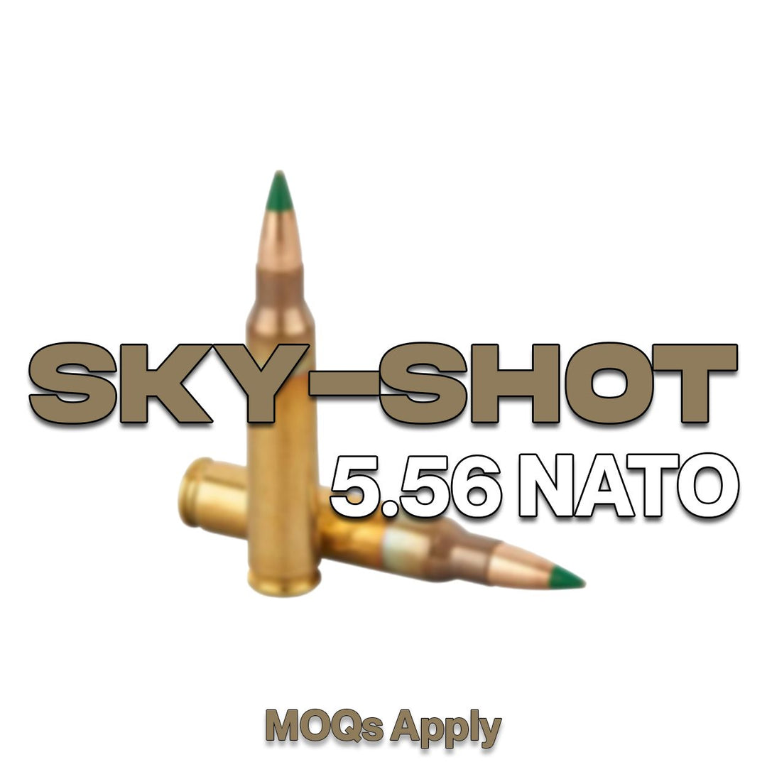 SKY-SHOT™ 5.56 NATO / .223 Remington Drone Defense Munition | 5,000-Round Minimum