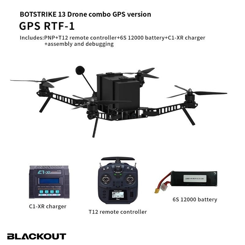 Blackout BOTSTRIKE 13 Folding FPV Drone, view 8