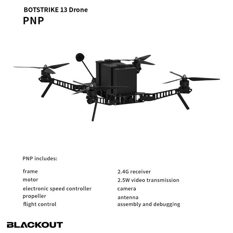 Blackout BOTSTRIKE 13 Folding FPV Drone, view 9
