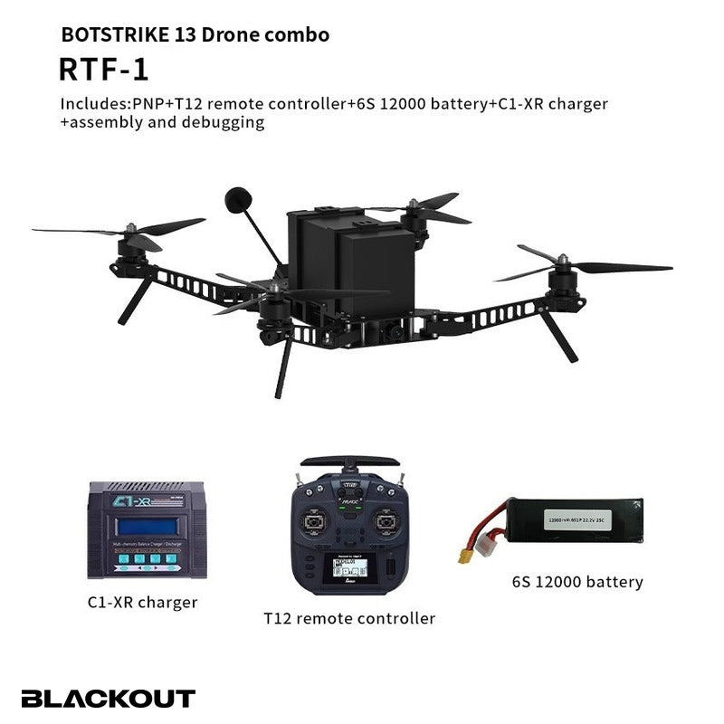 Blackout BOTSTRIKE 13 Folding FPV Drone, view 10