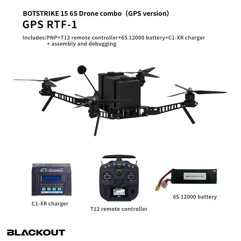 Blackout BOTSTRIKE 15 Folding FPV Drone, view 7