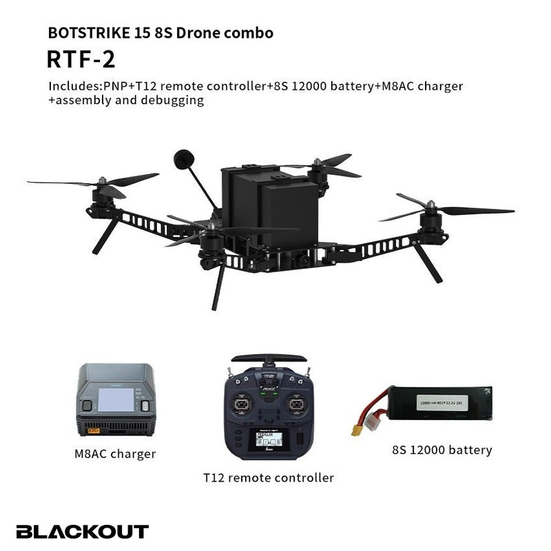 Blackout BOTSTRIKE 15 Folding FPV Drone, view 11