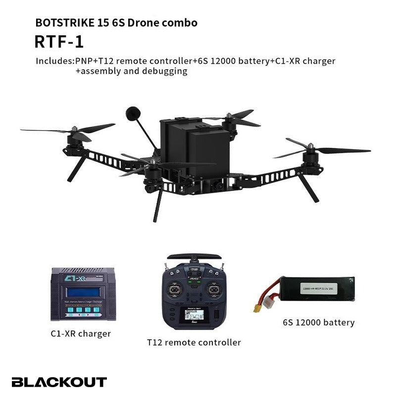 Blackout BOTSTRIKE 15 Folding FPV Drone, view 12