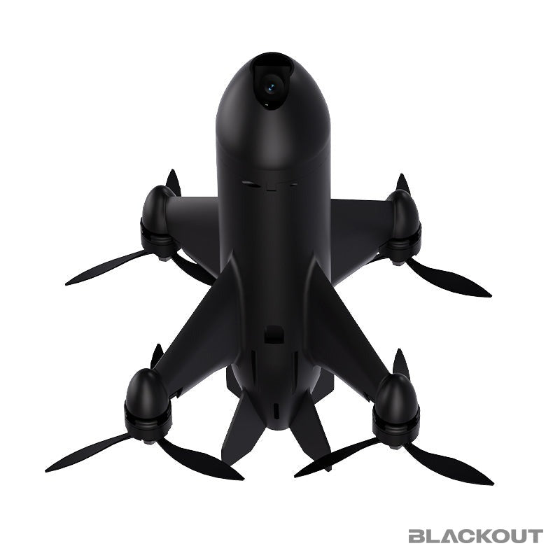 Blackout SkyReaper G250 anti-UAV drone interceptor, top front view