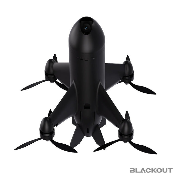 Blackout SkyReaper G250 anti-UAV drone interceptor, top front view