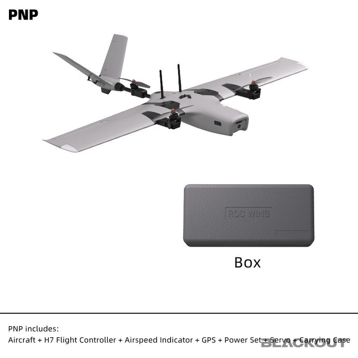Blackout Y3 VTOL Fixed-Wing Drone (PNP), view 9