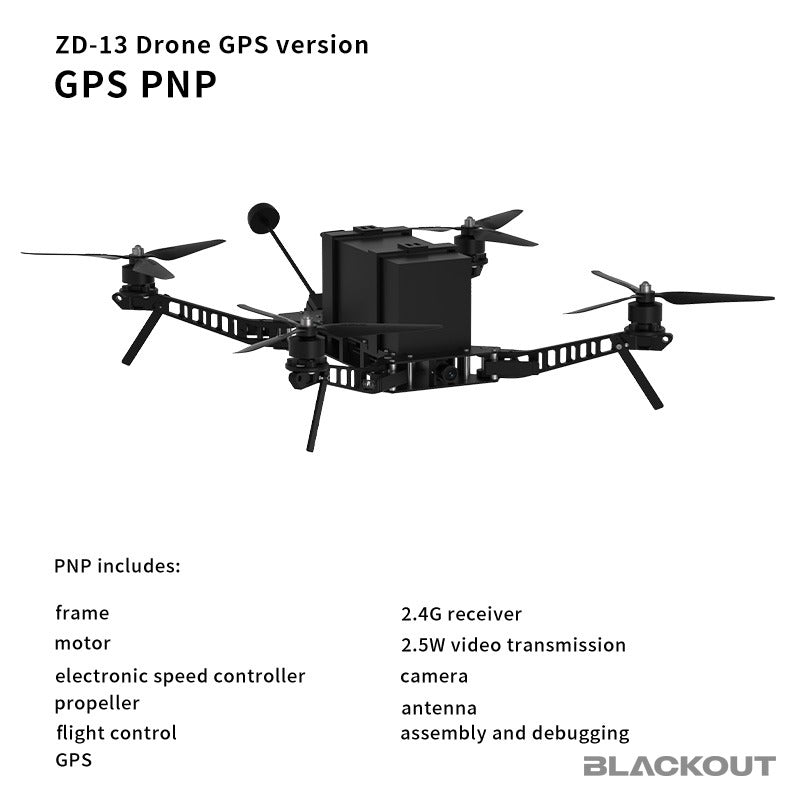 Blackout ZD-13 Folding FPV Drone, view 7