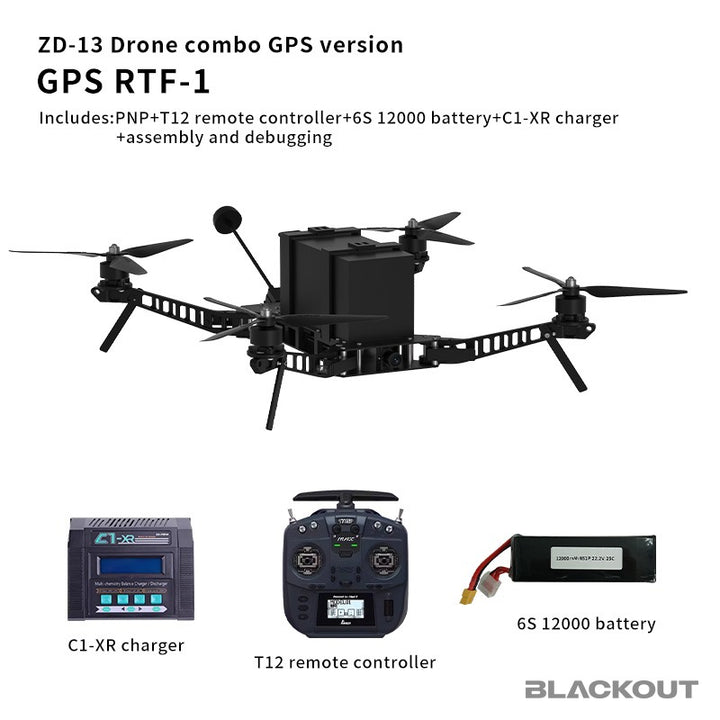 Blackout ZD-13 Folding FPV Drone, view 8