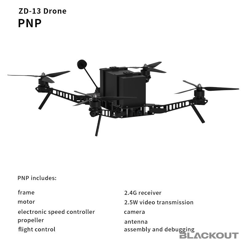 Blackout ZD-13 Folding FPV Drone, view 9