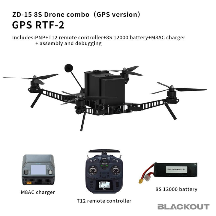 Blackout ZD-15 Folding FPV Drone, view 10