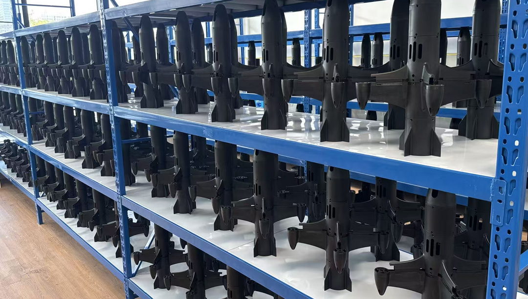 ReaperRocket Beta-H07 interceptors in production on racks