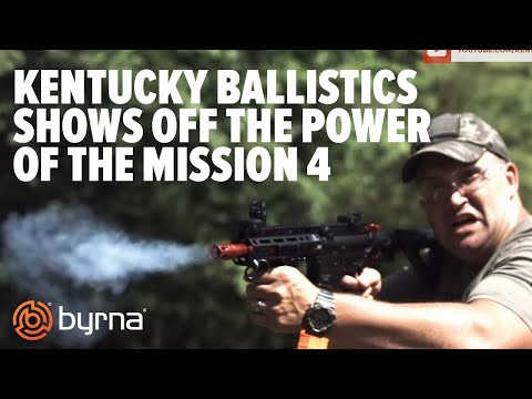 Kentucky Ballistics tests the power of the Byrna Mission 4