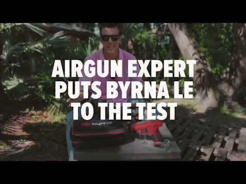 Airgun expert tests the Byrna LE launcher