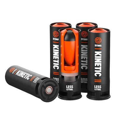 Byrna Less-Lethal 12 Gauge Rounds | Primer-Only | 100 ft Range | 3, 5 & 10-Round Packs