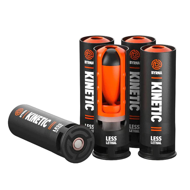 Byrna Less-Lethal 12 Gauge Rounds | Primer-Only | 100 ft Range | 3, 5 & 10-Round Packs