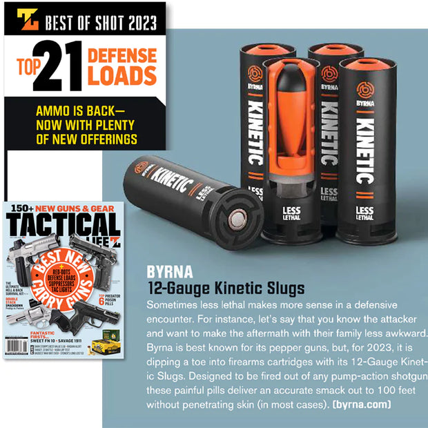 Sign Less Lethal LESS LETHAL 12 GAUGE ROUND – Maverick Tactical